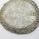 King Charles I 1625-1645 Silver Shilling Coin Tower Mint Antique Briot's Bust