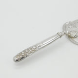 Victorian Austrian Ornate .817 Grade Silver Fish Slice c1860 Antique Vienna