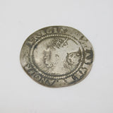 Queen Elizabeth I Silver Hammered Sixpence Coin AD 1567 Antique Fair Condition