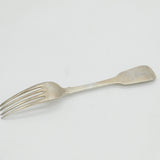 William IV Sterling Silver Hallmarking Error Table Fork Antique 1834 London
