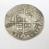 Queen Elizabeth I Silver Hammered Sixpence Coin AD 1567 Antique Fair Condition