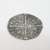 King Henry VII Silver Hammered Half Groat Coin 1422-1430 Antique Fine Condition