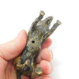 Original Vienna Bronze Cold Cast Dog Sculpture Figurine Antique c1880