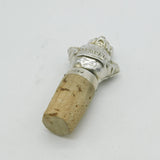 Sterling Silver Novelty 'This Little Pig Had None' Bottle Stopper Antique 1930 London