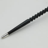 Sterling Silver Georgian Style Ebony Handled Toddy Ladle Vintage 1975 Sheffield