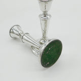 Pair of Sterling Silver Table Candlesticks Vintage 1972 Birmingham