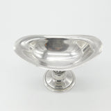 David Lawrence Sterling Silver Celtic Viking Style Pedestal Bowl 1965 Birmingham