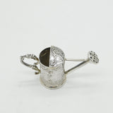 Edwardian Sterling Silver Dolls House Watering Can Antique 1903 London