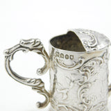 Edwardian Sterling Silver Dolls House Watering Can Antique 1903 London
