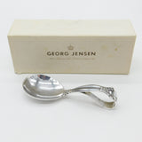 Georg Jensen Boxed Sterling Silver Tea Caddy Spoon Vintage 1961 London Import