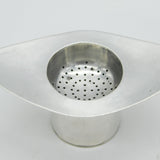 Sheffield College of Arts & Crafts Sterling Silver Tea Strainer & Bowl Vintage 1962
