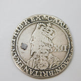 King Charles I Scottish 1st Coinage Silver 12 Shillings Coin AD 1625 Antique