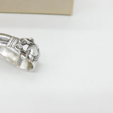 Georg Jensen Boxed Sterling Silver Tea Caddy Spoon Vintage 1961 London Import