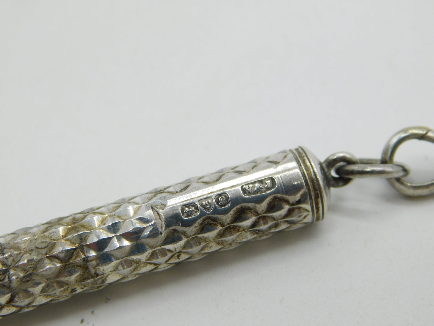 Victorian Art Nouveau Silver Plated Multi-Tool Sewing Chatelaine Antique c1890