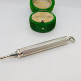 Victorian Sampson Mordan Sterling Silver Propelling Fountain Pen & Pencil c1890