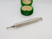 Victorian Sampson Mordan Sterling Silver Propelling Fountain Pen & Pencil c1890