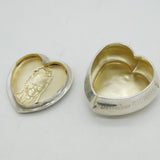 Victorian Sterling Silver 'Charley's Aunt' Globe Theatre Audience Souvenir Box Antique 1895