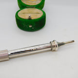 Victorian Sampson Mordan Sterling Silver Propelling Fountain Pen & Pencil c1890