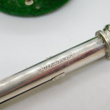 Victorian Sampson Mordan Sterling Silver Propelling Fountain Pen & Pencil c1890