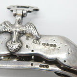 Victorian Sterling Silver Art Nouveau Ladies Bag Fitting Antique 1900 Chester