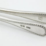 Mappin & Webb Sterling Silver Nutcrackers 1918 London Antique Art Deco