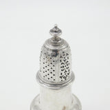 George II Sterling Silver Muffineer Sugar Caster 1735 London William Justis
