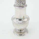 George II Sterling Silver Muffineer Sugar Caster 1735 London William Justis