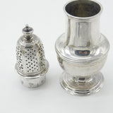 George II Sterling Silver Muffineer Sugar Caster 1735 London William Justis