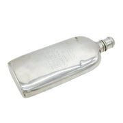 Sterling Silver Beaufort Hunt Hip Flask Belonging to Mr Will Long Antique c1850