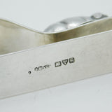 Sampson Mordan & Co. Sterling Silver Pig Form Paperclip Antique 1911 Chester