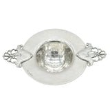 Georg Jensen Sterling Silver Akkeleje Pattern Tea Strainer Antique c1920 Deco