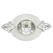 Georg Jensen Sterling Silver Akkeleje Pattern Tea Strainer Antique c1920 Deco