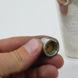 Sterling Silver Beaufort Hunt Hip Flask Belonging to Mr Will Long Antique c1850