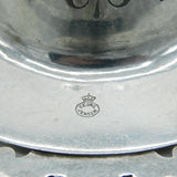 Georg Jensen Sterling Silver Akkeleje Pattern Tea Strainer Antique c1920 Deco