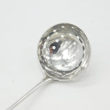 Scottish Georgian Sterling Silver Crested Caster Spoon 1816 Edinburgh Antique