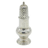 George III Sterling Silver Floral Muffineer Sugar Caster Antique 1764 London
