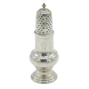 George III Sterling Silver Floral Muffineer Sugar Caster Antique 1764 London