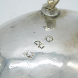18th Century Austrian Sterling Silver 'Carpe Diem' Salt Cellar Antique c1780