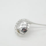 Scottish Georgian Sterling Silver Crested Caster Spoon 1816 Edinburgh Antique