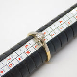 Victorian 18ct Gold & Platinum 0.2ct Brilliant Cut Diamond Solitaire Ring