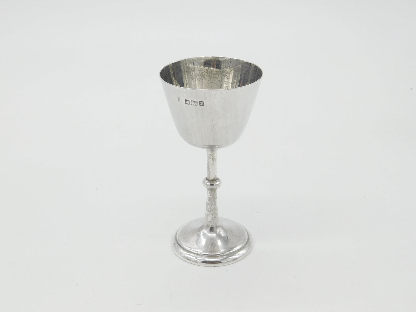 Edwardian Sterling Silver Chalice Cup or Goblet Antique 1909 Sheffield