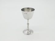 Edwardian Sterling Silver Chalice Cup or Goblet Antique 1909 Sheffield