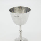 Edwardian Sterling Silver Chalice Cup or Goblet Antique 1909 Sheffield