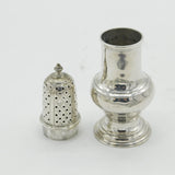 George III Sterling Silver Floral Muffineer Sugar Caster Antique 1764 London