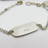 Sterling Silver Victorian Maundy Coin Set Charm Bracelet Antique c1873-c1940