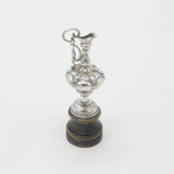 Miniature Edwardian Sterling Silver Mounted Communion or Wine Jug Antique 1903