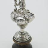 Miniature Edwardian Sterling Silver Mounted Communion or Wine Jug Antique 1903