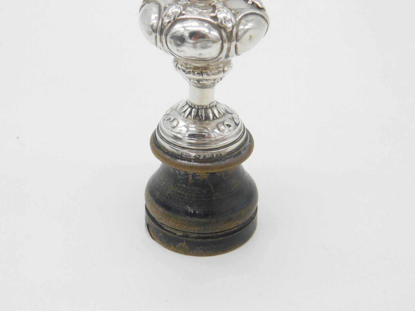 Miniature Edwardian Sterling Silver Mounted Communion or Wine Jug Antique 1903