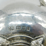 Omar Ramsden Sterling Silver Planished Cup & Cover Antique 1930 London