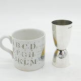 Sterling Silver Jigger Shot Measure 1oz & 2oz Vintage 1964 Birmingham